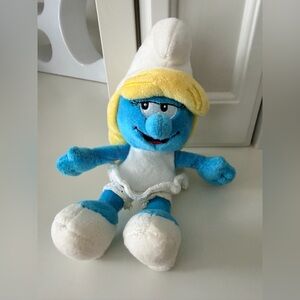 Smurfette Girl SMURF Plush Toy 11 inch Tall Soft The Smurfs